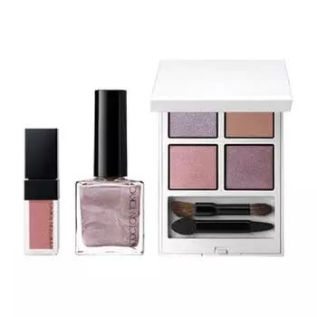 ЗАВИСИМОСТЬ Праздничная зависимость Молчаливое желание I 2023 Подарочный набор Подарок Тени для век Ногти Губы