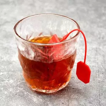 Заварочный чайник для пищевых продуктов, термостойкий ситечко для чайных пакетиков с вкладышами оранжевый