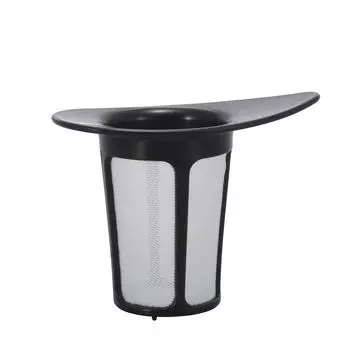 Заварочный чайник HARIO на одну чашку OTM-1 с ситечком, черный S-OTM-B08