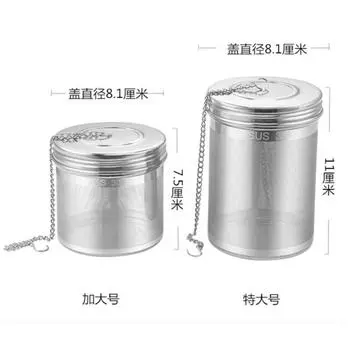 Заварочный чайник из нержавеющей стали с замком для специй, шариковый фильтр, сетчатый фильтр, аксессуары для кухни, подвесной чайник 3 размера