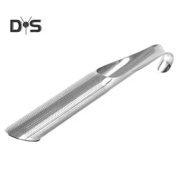 Заварщик чая Премиум многоразовый нержавеющий пищевой фильтр с мелкой сеткой из нержавеющей стали сито для чайных палочек для листового чая серебряный