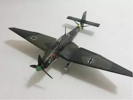 Завершенный продукт 36385 Junkers Stuka 2-е крыло пикирующих бомбардировщиков 1942 Восточный фронт 1/72 Ju87D-1