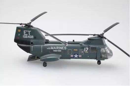 Завершенный продукт 37002 Транспортный вертолет Bartle Tandem Rotor Корпуса морской пехоты США 1/72 HMM-262 CH-64D