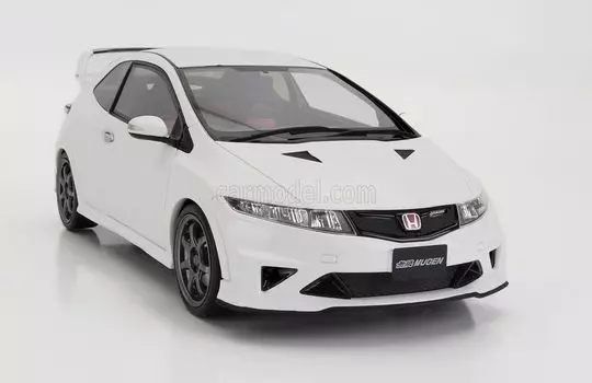 Завершенный продукт для для HONDA для CIVIC для FN2 TYPE R Модифицированный для MUGEN белый Грузовик Модель Модель автомобиля 1/18 OTTO-MOBILE Готовая сборка