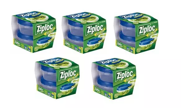 Завинчивающийся замок Ziploc 300 мл x 5 шт. [Оптовая закупка] (2 куска)