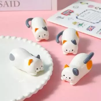 Заводной механизм Кувыркание Ручной завод Мультфильм Милый Моделирование Котенок Декомпрессионная Головоломка Творческие Маленькие Игрушки СДВГ