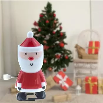 Заводной подарок Заводная игрушка Забавная развивающая рождественская игрушка Украсьте подарки