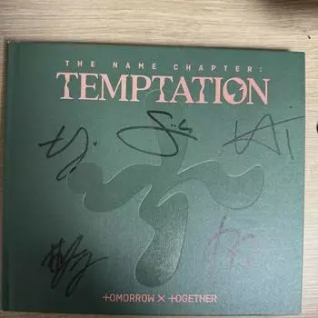 Завтра X Together Temtation Подписанный Альбом