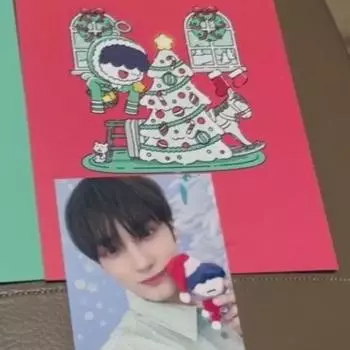 Завтра X Вместе Hueningkai Kobangpoka Праздничная открытка