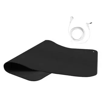 Заземляющий коврик Энергетические коврики для сна Облегчение боли Воспаление Баланс Оздоровление Заземленная терапия Домашний коврик AU Plug чёрный