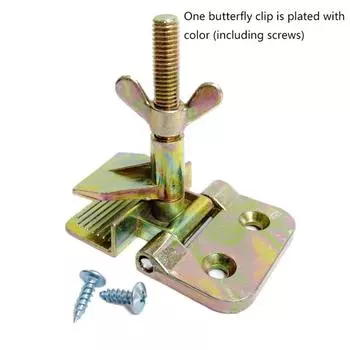 Зажим-бабочка Зажим для трафаретной печати Зажим для экрана Блокировка экрана Цветная пластина Покрытая пластиной Зажим-бабочка Блокировка экрана B