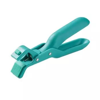 Зажим-держатель для миски против ожогов, многоцелевой силиконовый зажим для горячей миски, тарелки, блюда для кухни синий