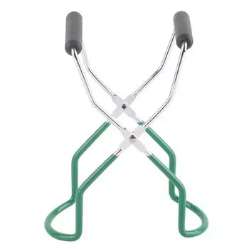 Зажим для банок многофункциональный нержавеющая сталь PP антиожоговый поднос зажим для посуды кухонный инструмент(зеленый ) зелёный