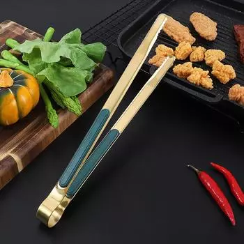 Зажим для барбекю из нержавеющей стали Корейский коммерческий зажим Многоцелевой зажим для еды Зажим для шведского стола Зажим для барбекю Зажим для стейка