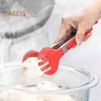 Зажим для барбекю, прочные многофункциональные практичные щипцы для сервировки салата, экономящие время, для шведского стола 9inch