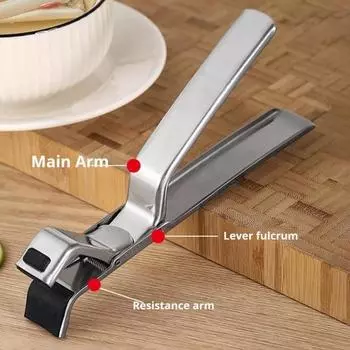 Зажим для чаши с защитой от ожогов, теплоизоляция, зажим для чаши из нержавеющей стали, горячая тарелка, сковорода