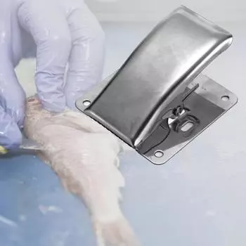 Зажим для чистки рыбы, полезный сверхмощный легкий зажим для филе, зажим для филе с глубокой челюстью, инструменты, зажим для рыбьего хвоста для кухни серебряный