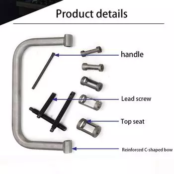 Зажим для демонтажа пружины клапана Инструмент для замены зажима для компрессора пружины клапана Бесплатный набор зажимов Waer