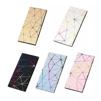 Зажим для денег для женщин и мужчин, сумка для монет из искусственной кожи, модный длинный кошелек, креативный кошелек, лазерный кошелек для мелочи