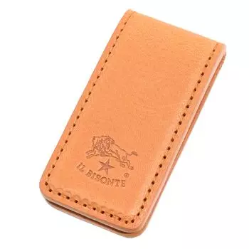 Зажим для денег IL BISONTE Duccio Vachetta из натуральной кожи SMW210PO0001NA178X Мужские Женские [Товар]