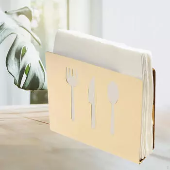 Зажим для держателя стойки для салфеток для декора кухонных столешниц для вечеринок, ресторана, A