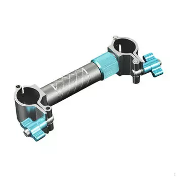 Зажим для держателя зонта рыболовного кресла и монтажного кронштейна синий