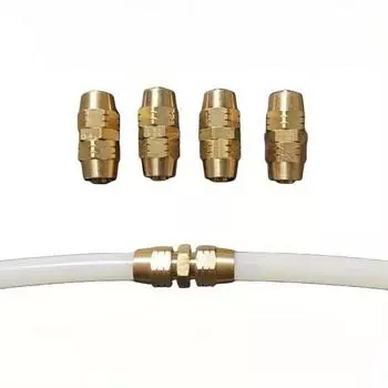 Зажим для дозирующей трубки высокого давления Соединитель для труб без давления Быстроразъемные соединения Аксессуары Трубка для распыления пестицидов Стыковое соединение шланга для жидких лекарств A