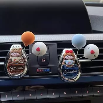 Зажим для духов на вентиляционное отверстие автомобиля, украшение для кондиционера, зажимы для вентиляционного отверстия, аксессуары для интерьера, привлекательные освежители воздуха для автомобиля, которые можно удалить