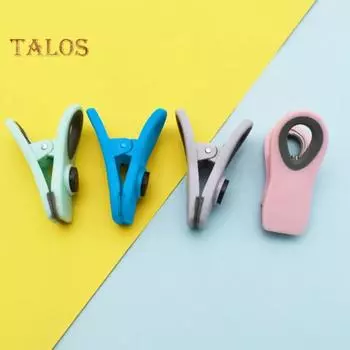 Зажим для еды, плотный прикус, влагостойкий, экономичный, полезный, магнитный, сумка для закусок, кухонные аксессуары, зажим для еды зелёный