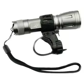 Зажим для фары Зажим для фонарика Аксессуары для велосипеда Велосипедный фонарь None чёрный