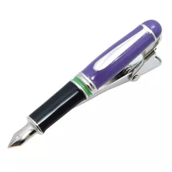 Зажим для галстука SWANK в виде перьевой ручки SWE01504 [Swank] SWANKEVANGELION (Evangelion) [Фиолетовый вариант] фиолетовый