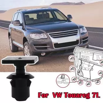 Зажим для карты дверной панели автомобиля, ремонт крыши, фиксатор обшивки потолка, заклепка для VW Touareg 7L 7P 2002 2003 2004 2005 2006-2018 40pcs