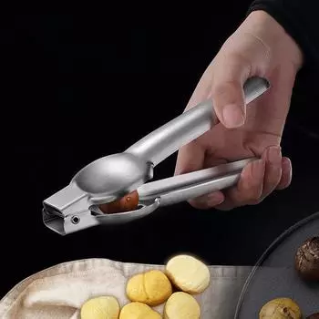 Зажим для каштана из нержавеющей стали, креативный открывалка для орехов, быстрый зажим, плоскогубцы для орехов, резак, открывалка, орехокол, шелушитель, кухонный инструмент