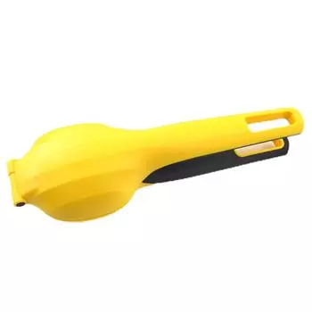 Зажим для каштана, острое лезвие с перекрестными зубцами, удобная ручка, простое управление, экономящий время орехокол, кухонный инструмент жёлтый