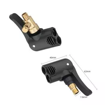 Зажим для клапана шины, спускной патрон для велосипедной шины, воздушный насос, соединитель клапана, детали колесного клапана