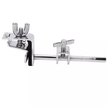 Зажим для колокольчика Cowbell, регулируемый стандартный держатель для крепления барабана, перкуссионный аксессуар, необходимое оборудование для барабанщика