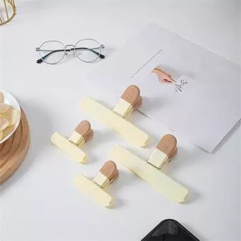 Зажим для консервации Groove Bite Tight Metal Return Spring Простые прочные бытовые принадлежности Зажим для сохранения свежести Сила зажима