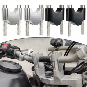 Зажим для крепления подъемной ручки руля мотоцикла универсальный 28 мм 1 1/8 22 мм 7/8 для Honda для BMW 22mm Black