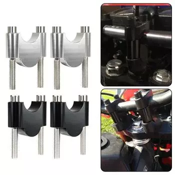Зажим для крепления подъемной ручки руля мотоцикла универсальный 28 мм 1 1/8 22 мм 7/8 для Honda для BMW 22mm Black