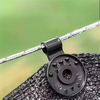 Зажим для крепления солнцезащитной сетки - черный держатель сетки для солнцезащитного экрана и теплоизоляции. 50 meters