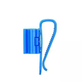 Зажим для крепления водопроводной трубы в аквариуме Зажим для замены воды в аквариуме Кронштейн-держатель для зажима для насосной трубы Зажим для стекла One Size синий
