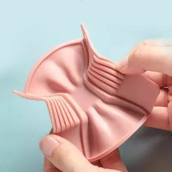 Зажим для кухонной кастрюли, противоожоговая, нескользящая крышка ручки, креативная кулинарная духовка, зажим для перчаток, зажим для кастрюли, кухонные гаджеты, дизайн в форме банта