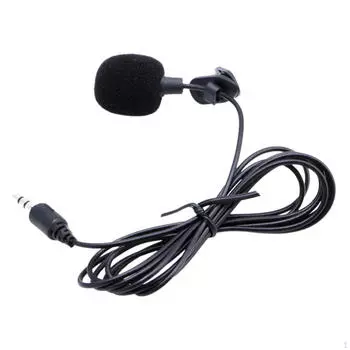 Зажим для лацкана на Майке Проводной Утилита Портативный Сменный Простая Установка Легкий Прочный Внешний