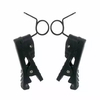 Зажим для микрофона NiceAI, регулируемый внутренний диаметр петли для крепления на штырь микрофона, подходит для Sony UWP Saramonic Sennheiser Boya Shure и других микрофонов чёрный