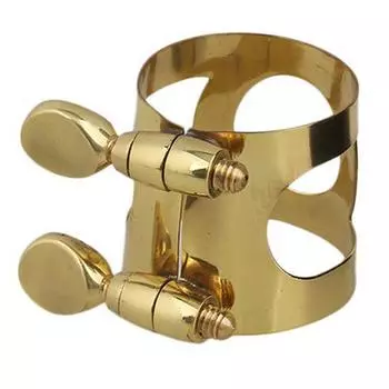 Зажим для мундштука саксофона Sax с винтами Gold для мундштука саксофона Ho