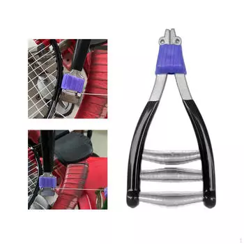 Зажим для натягивания струны ракетки для бадминтона премиум-класса — легкая алюминиевая конструкция для обеспечения точности чёрный