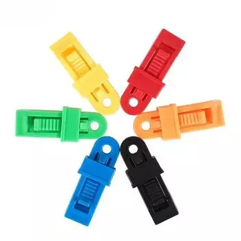 Зажим для навеса для уличной палатки, солнцезащитный козырек, ветрозащитная фиксирующая пряжка, усиленная пряжка для ветровой веревки, большой зажим для палатки, аксессуары для кемпинга и пешего туризма красный