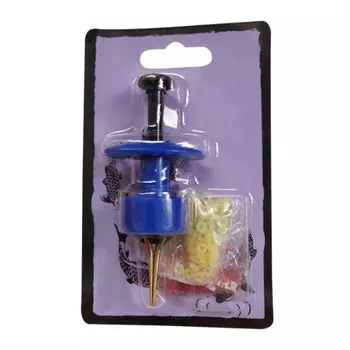 Зажим для наживки на открытом воздухе Устройство для намотки лески Многоразовый мотыль Дождевой червь Складной Прочный Нескользящий Простой в использовании