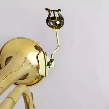 Зажим для нот для трубы, зажим-держатель, металлическая лира для сцены