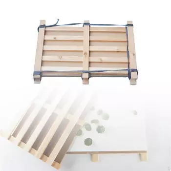 Зажим для образцов растений Деревянный инструмент для обучения биологии Сбор сушеных листьев 40cmx30cm